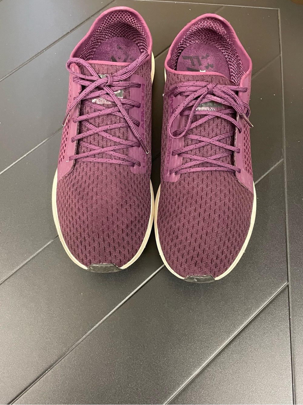 Under Armour Women's Plum Knit Lace-Up Running Shoes